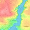 Mapa topográfico Kermenguy, altitude, relevo