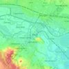 Mapa topográfico Eton, altitude, relevo