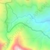 Mapa topográfico La Perdida, altitude, relevo