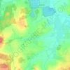 Mapa topográfico Luttenwang, altitude, relevo