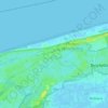 Mapa topográfico West aan Zee, altitude, relevo