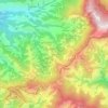 Mapa topográfico Panog, altitude, relevo