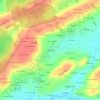Mapa topográfico L'Amplardais, altitude, relevo