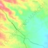 Mapa topográfico Karama, altitude, relevo