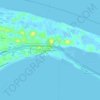 Mapa topográfico Mayflower Heights, altitude, relevo