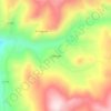 Mapa topográfico Idabungo, altitude, relevo