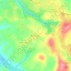 Mapa topográfico São Vicente, altitude, relevo