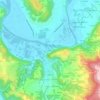 Mapa topográfico Le Port, altitude, relevo