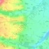 Mapa topográfico Trujol, altitude, relevo