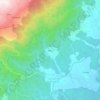Mapa topográfico Tojosa, altitude, relevo