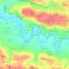 Mapa topográfico Le Val Giffard, altitude, relevo
