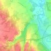 Mapa topográfico La Grole, altitude, relevo