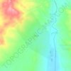 Mapa topográfico Casalonga, altitude, relevo