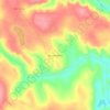 Mapa topográfico Boca da Mata, altitude, relevo