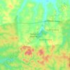 Mapa topográfico Bandar Tun Abdul Razak, altitude, relevo