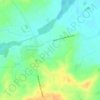 Mapa topográfico La Poulaine, altitude, relevo