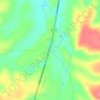 Mapa topográfico Cachoeira da Asframa, altitude, relevo