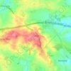 Mapa topográfico Corley, altitude, relevo