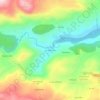 Mapa topográfico Los Hermanos, altitude, relevo
