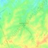 Mapa topográfico Walhain-Saint-Paul, altitude, relevo