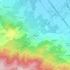Mapa topográfico Куклен, altitude, relevo