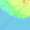 Mapa topográfico Colchester, altitude, relevo