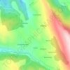 Mapa topográfico Outara, altitude, relevo
