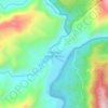 Mapa topográfico LEMBANG BAU BUAKAYU, altitude, relevo