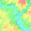Mapa topográfico Le Plessis, altitude, relevo