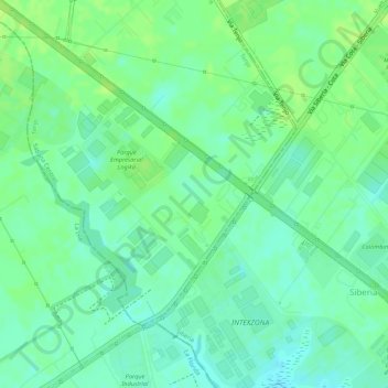 Mapa topográfico Villamery, altitude, relevo
