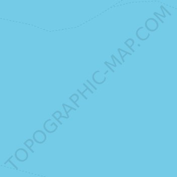 Mapa topográfico Chilka Lake, altitude, relevo