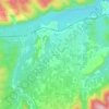 Mapa topográfico Sahorle, altitude, relevo