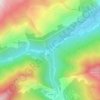 Mapa topográfico Laramade, altitude, relevo