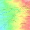 Mapa topográfico Dusun Padamara, altitude, relevo