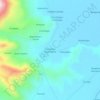 Mapa topográfico Chucallani / Sachacanto, altitude, relevo
