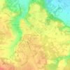 Mapa topográfico Matrassou-Sud, altitude, relevo