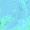 Mapa topográfico Surhuizumer Mieden, altitude, relevo