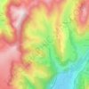 Mapa topográfico Salilhes, altitude, relevo