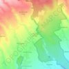 Mapa topográfico Sumberasih Selatan, altitude, relevo