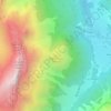 Mapa topográfico Napremont, altitude, relevo