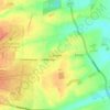 Mapa topográfico Cranwell, altitude, relevo