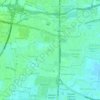 Mapa topográfico Waru, altitude, relevo