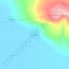 Mapa topográfico La Soledad, altitude, relevo