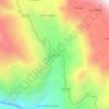 Mapa topográfico Quispillacta, altitude, relevo