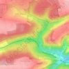 Mapa topográfico Schneckenberg, altitude, relevo