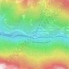 Mapa topográfico Francoz, altitude, relevo
