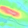 Mapa topográfico Briar Hill, altitude, relevo