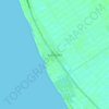 Mapa topográfico Sekinchan, altitude, relevo