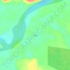 Mapa topográfico Serjali, altitude, relevo