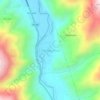 Mapa topográfico Tomayquichua, altitude, relevo